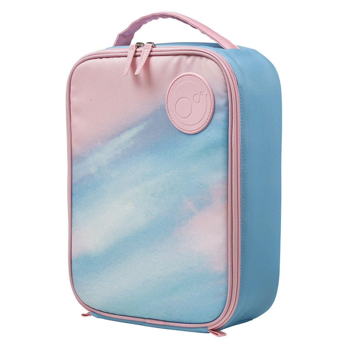 morning sky pink and blue bbox insulated lunch bag