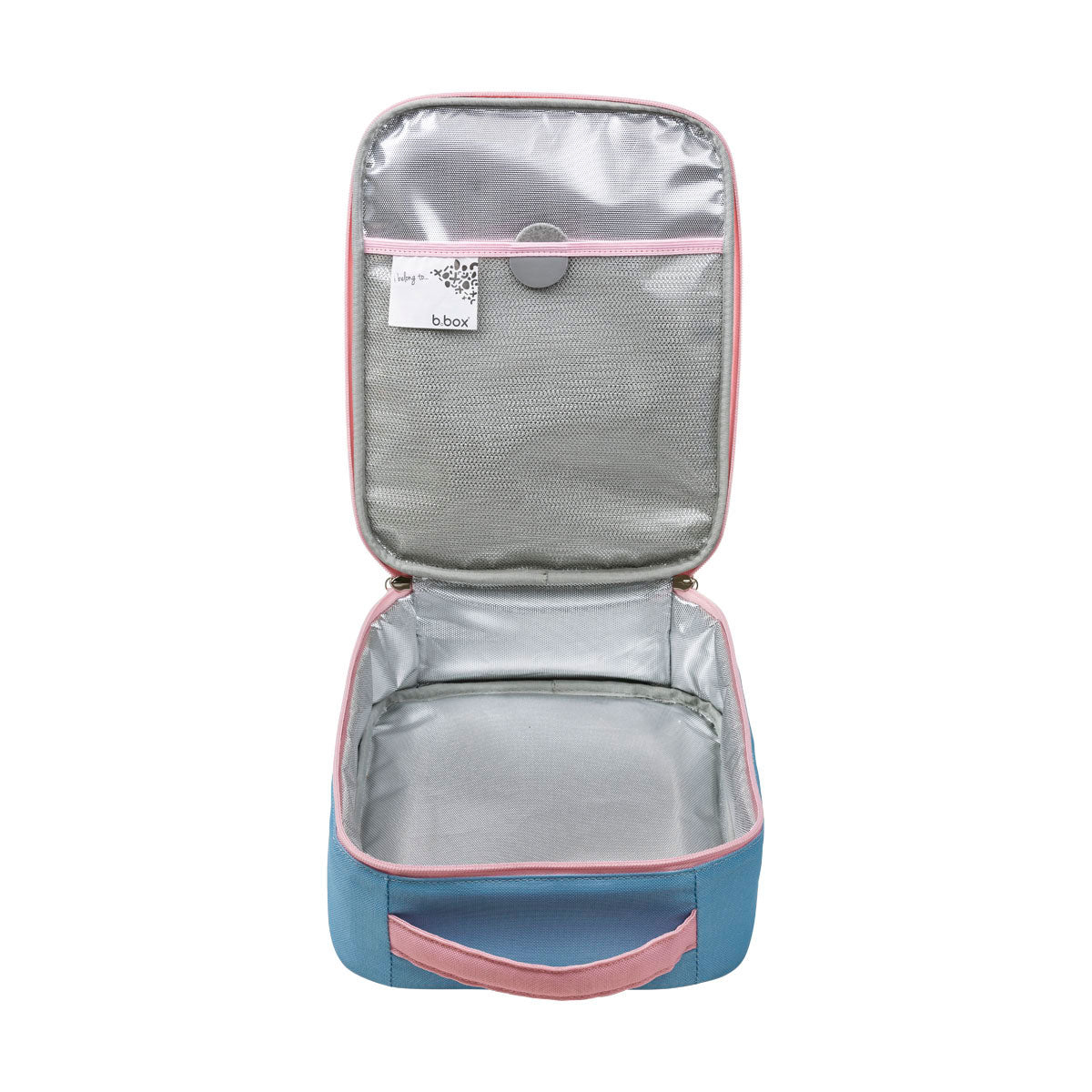 morning sky pink and blue bbox insulated lunch bag