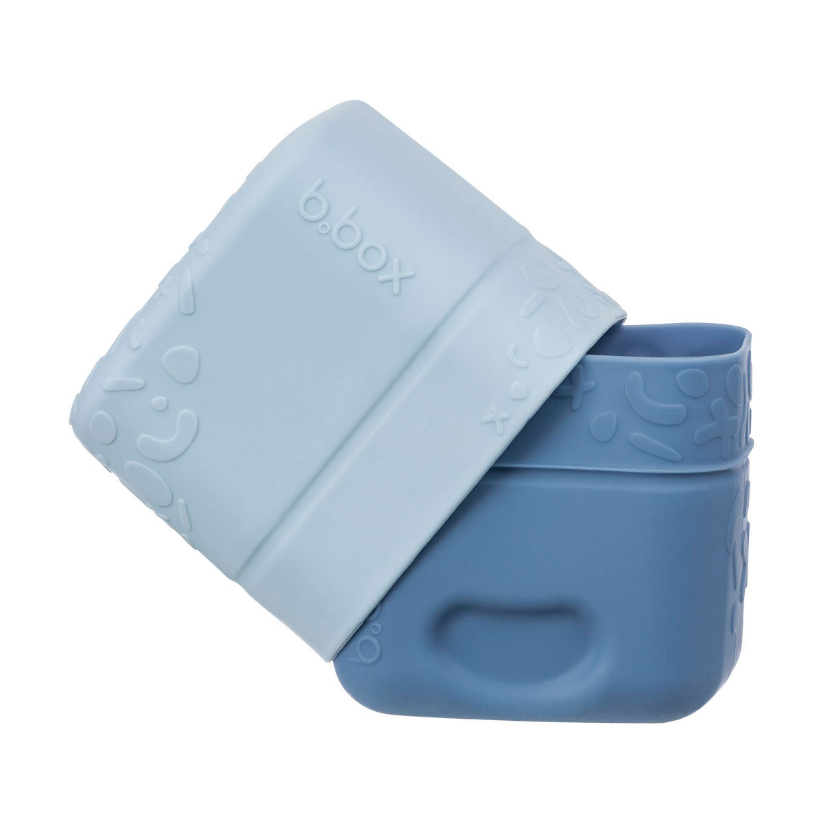 b.box Silicone Snack Cups - ocean