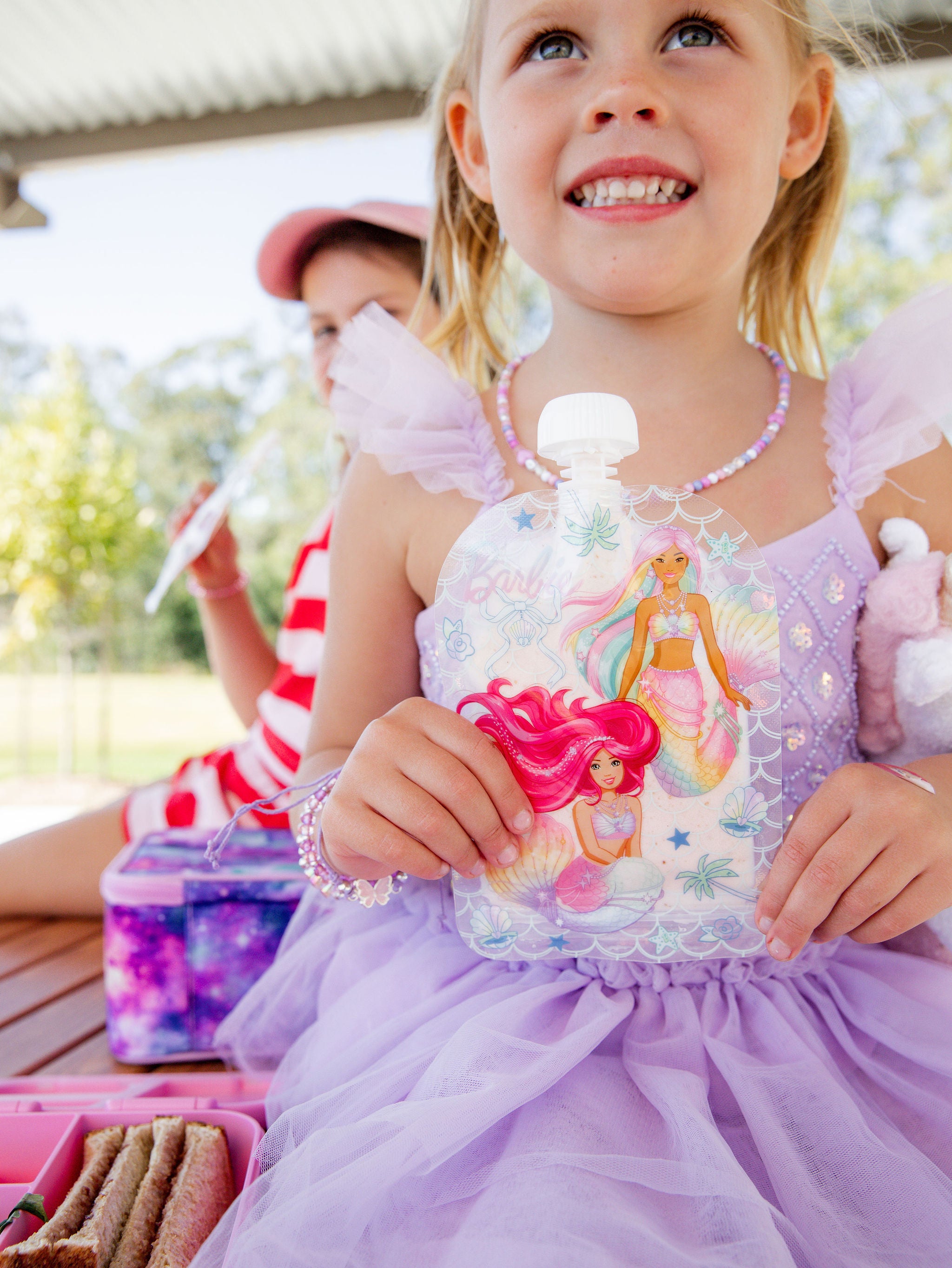 Barbie Mermaid Fantasy Reusable Yoghurt Pouch