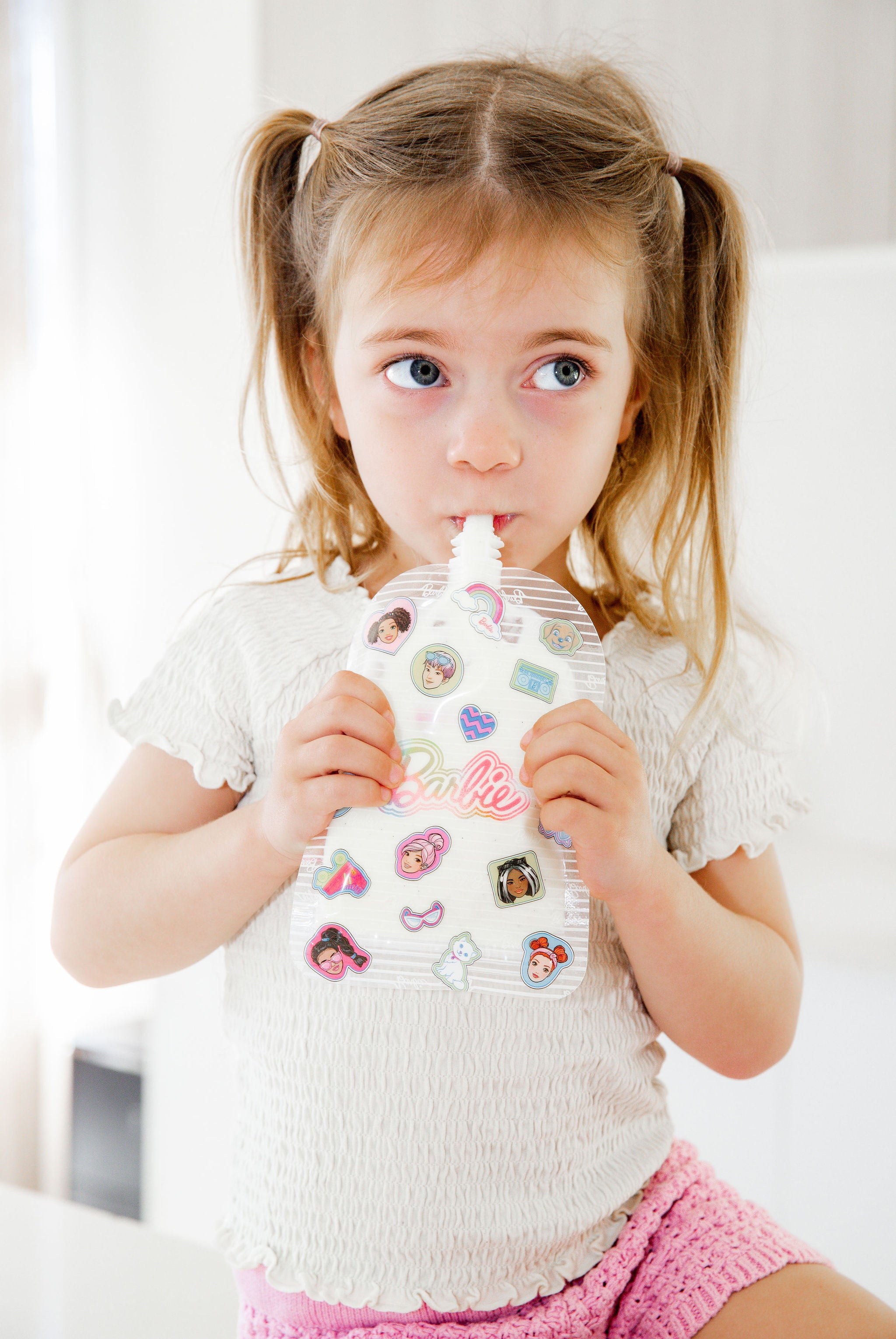 Team Barbie - Barbie reusable yoghurt pouch