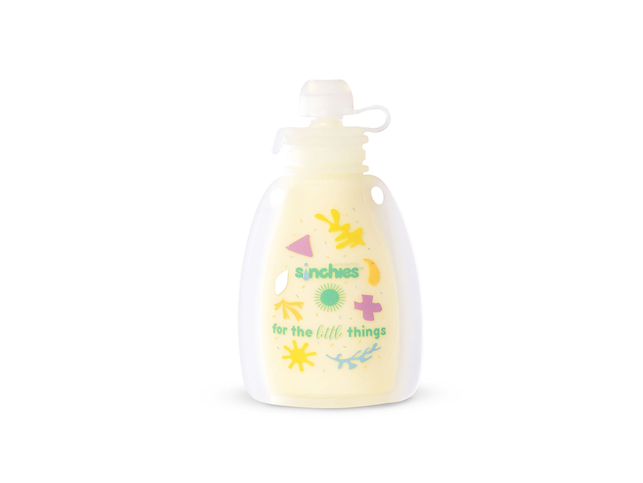 White silicone squeezy 
