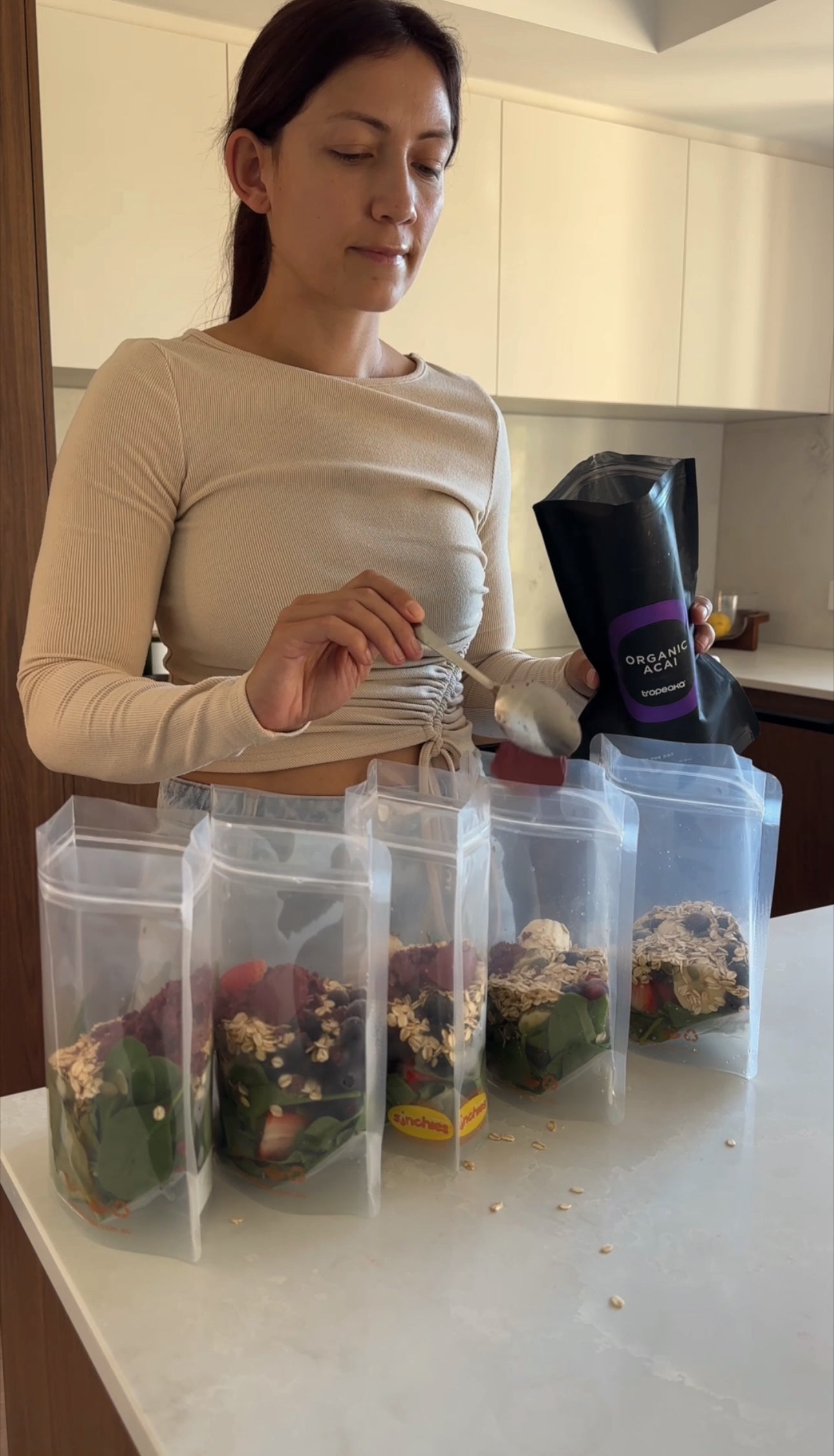 Sinchies Reusable Smoothie Bags - Plain