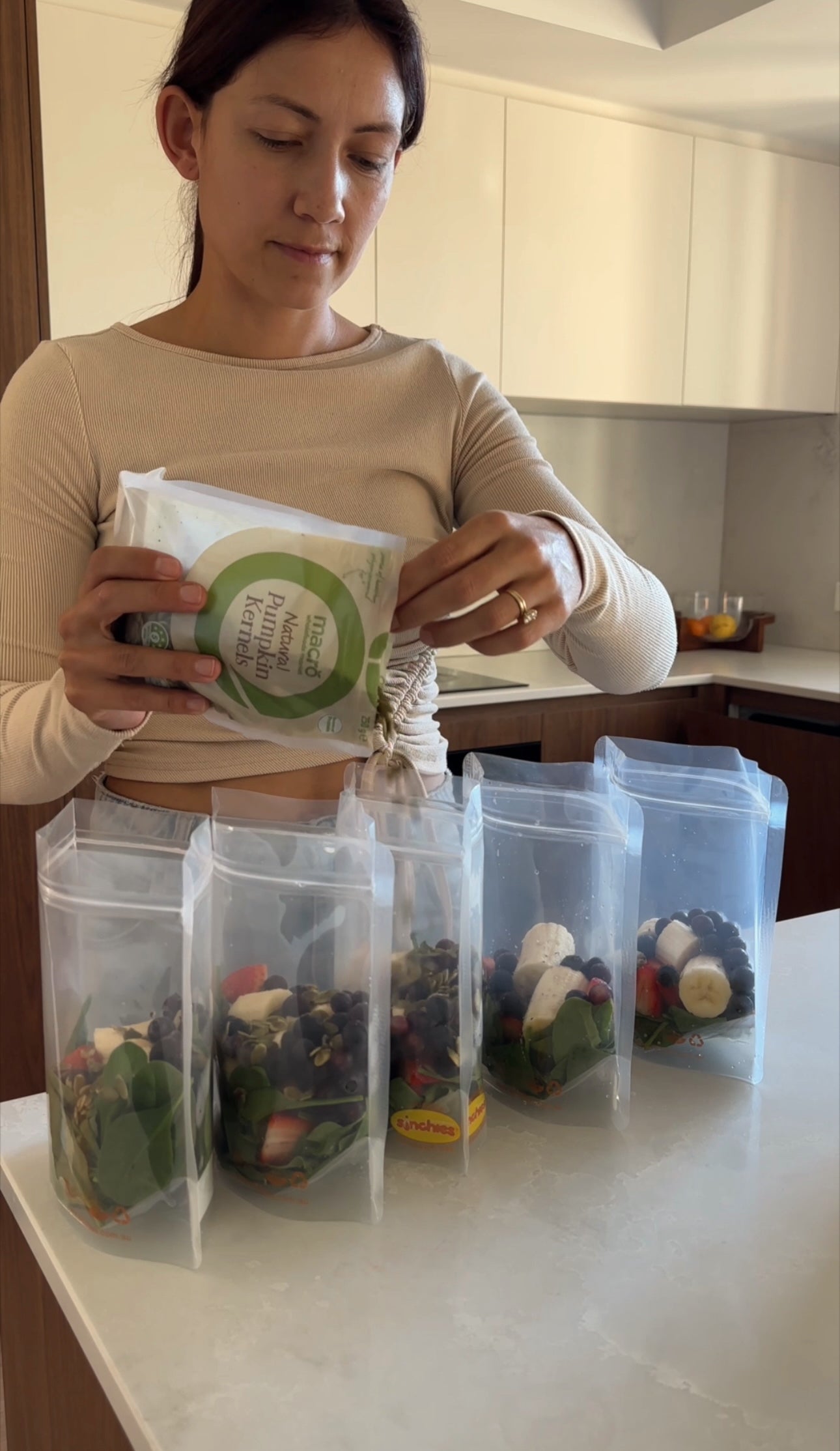 Sinchies Reusable Smoothie Bags - Plain