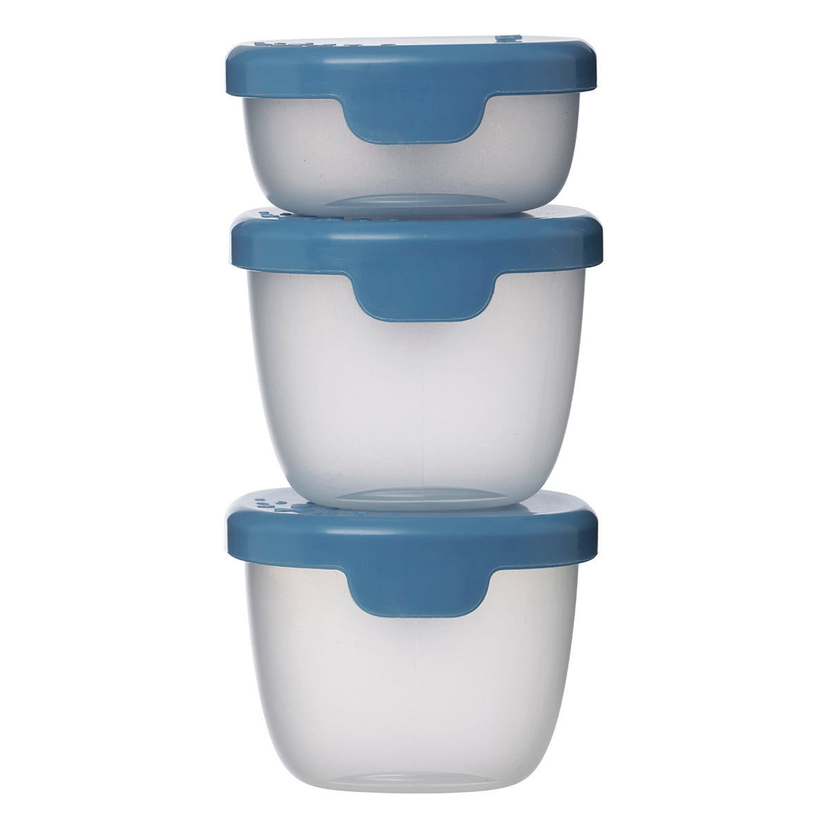 Ocean blue 3 pack snack tubs by bbox