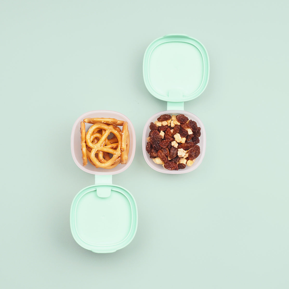 b.box Silicone Snack Tubs - forest