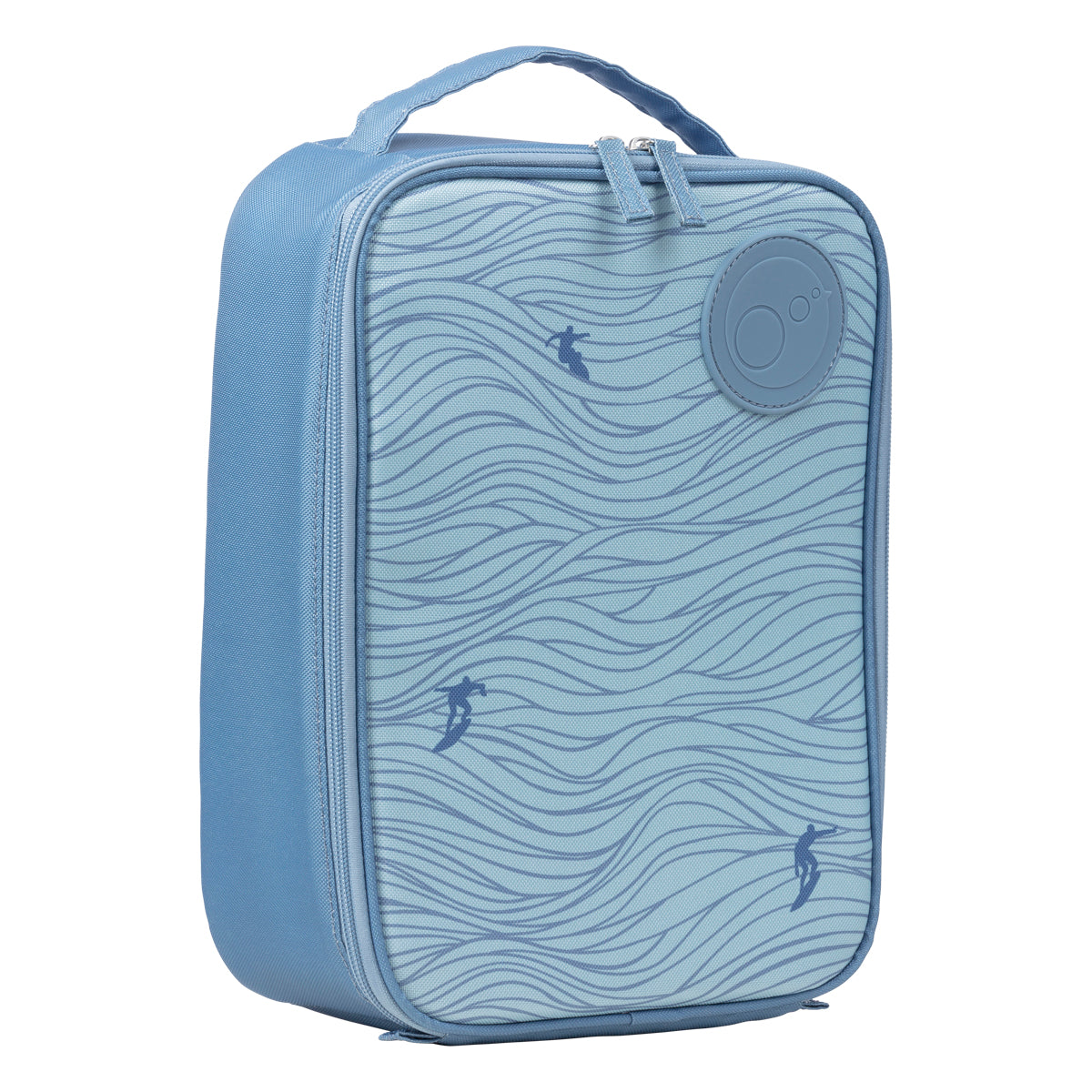 Surfs up blue bbox insulated lunch bag