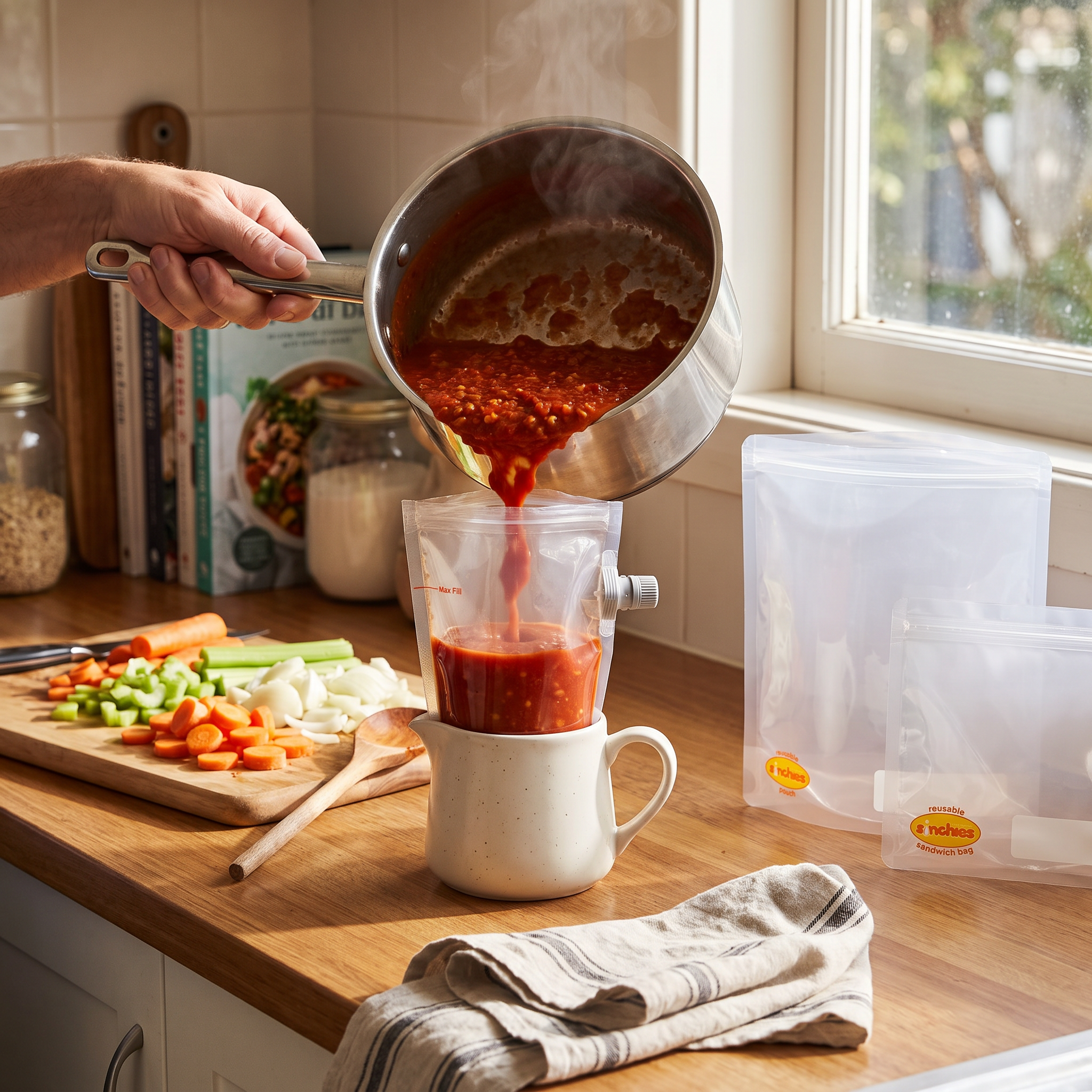 Sinchies Family Meal Prep Freezer Kit