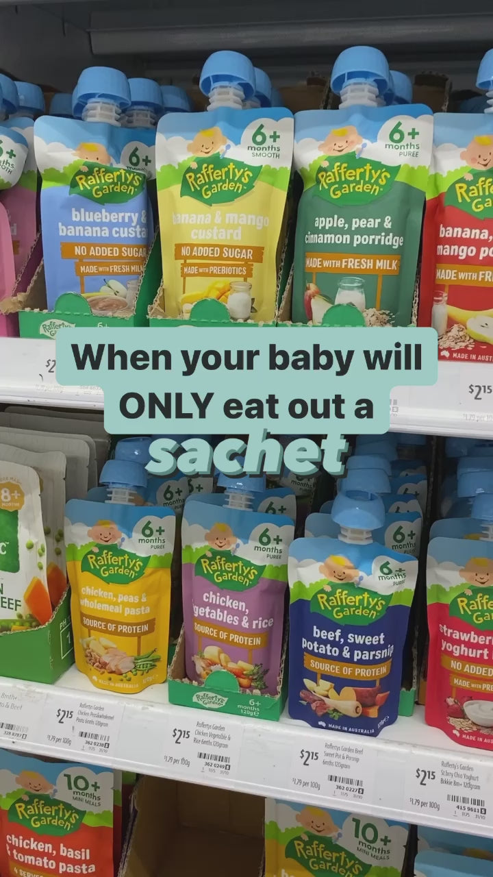 Sinchies funnel baby food 