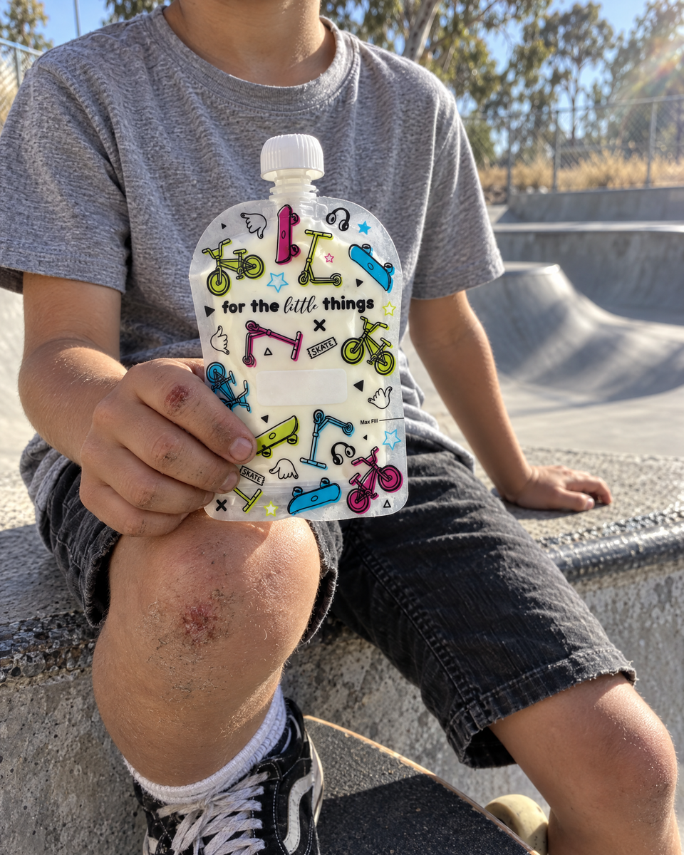 Skate yoghurt pouch