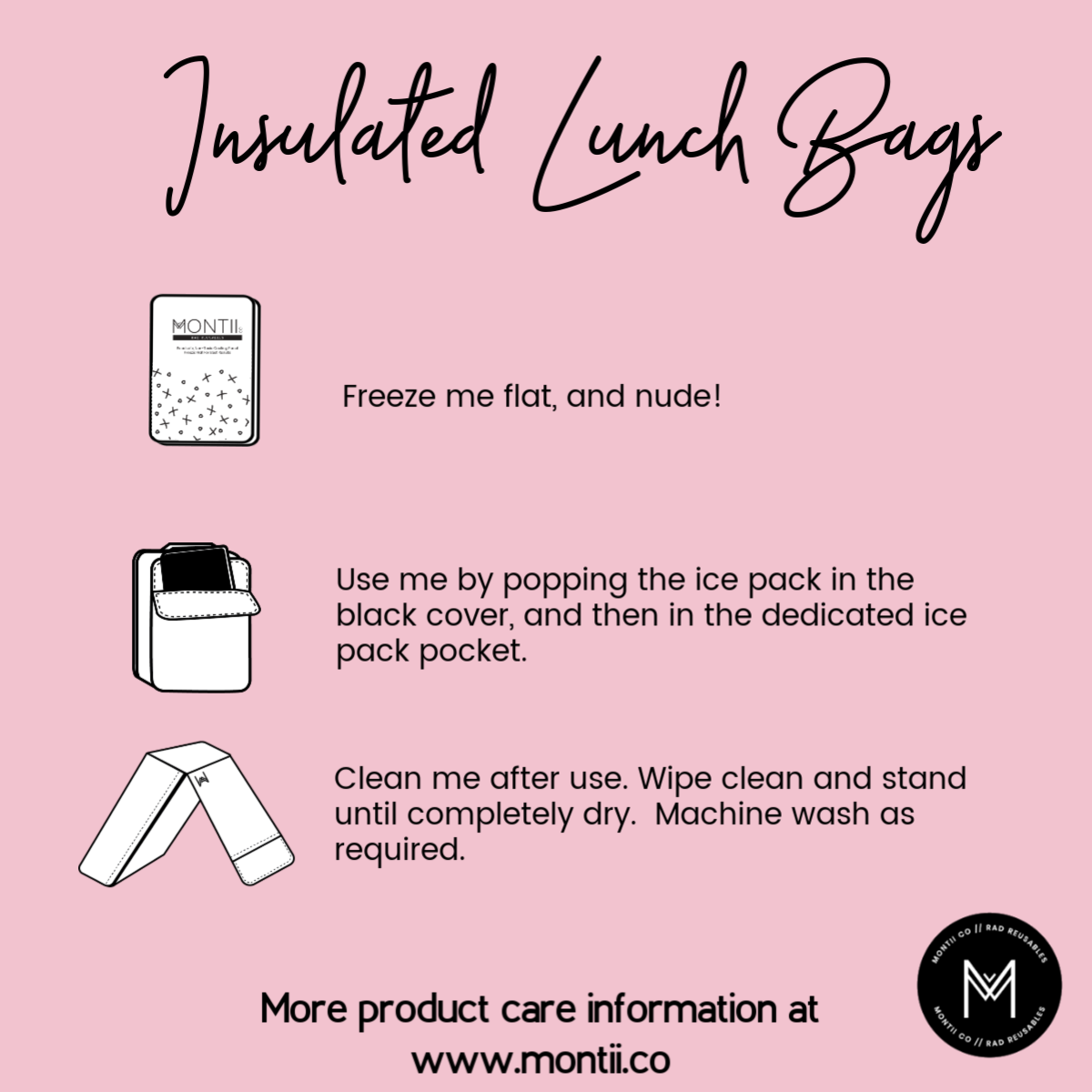 Using your Insulated Lunch Bag