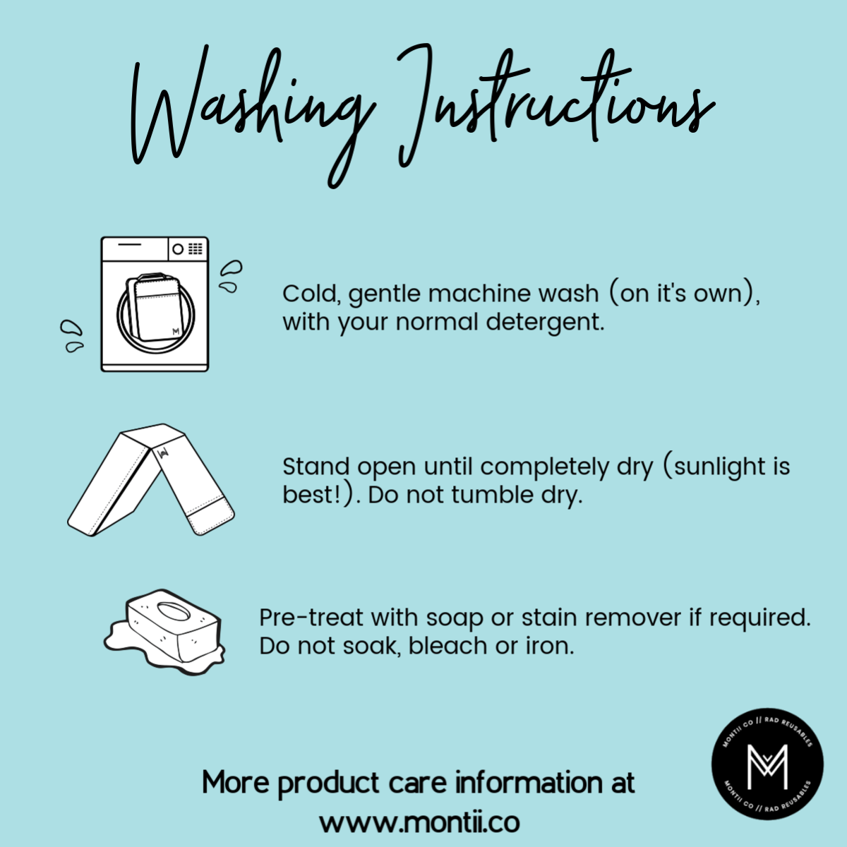 Washing Instructions 3