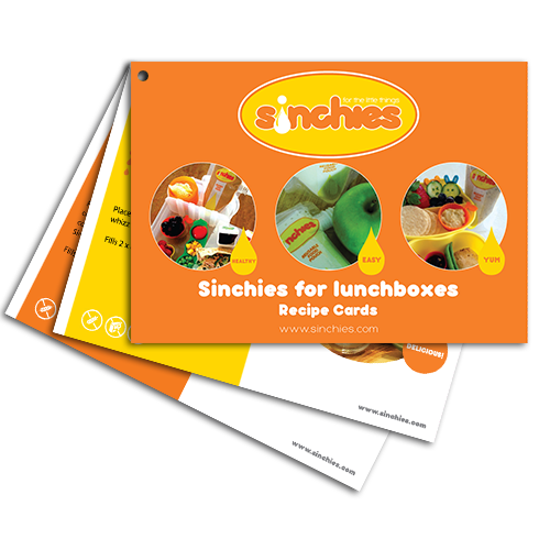 Sinchies Recipe Cards - Sinchies for Lunchboxes