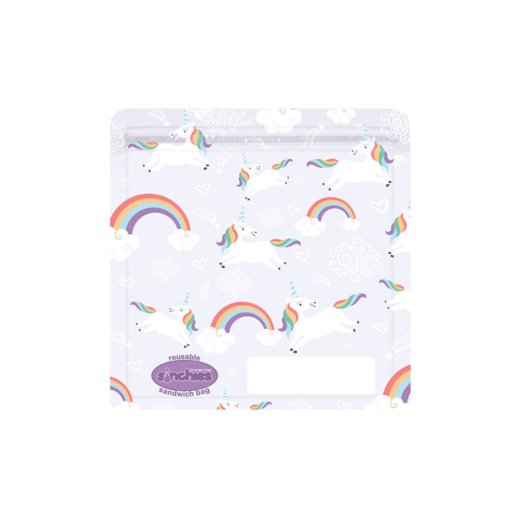 Sinchies Reusable Sandwich Bags - Unicorns